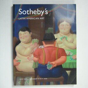 Sothebys Auction Catalog 2006 NY Latin American Art N08248 Botero Claudio Bravo
